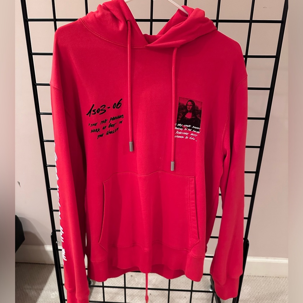 Off-White Figures of Speech Mona Lisa Hoodie